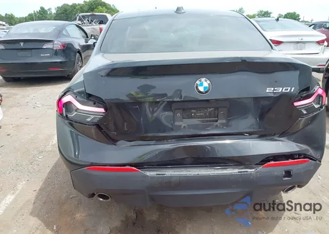 2023 BMW 230 I z USA, uszkodzony, nr VIN 3MW23CM03P8D67418